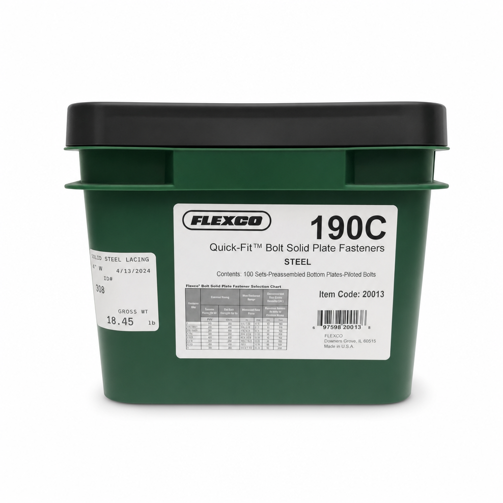 Flexco 190 (100 st.) – fästset